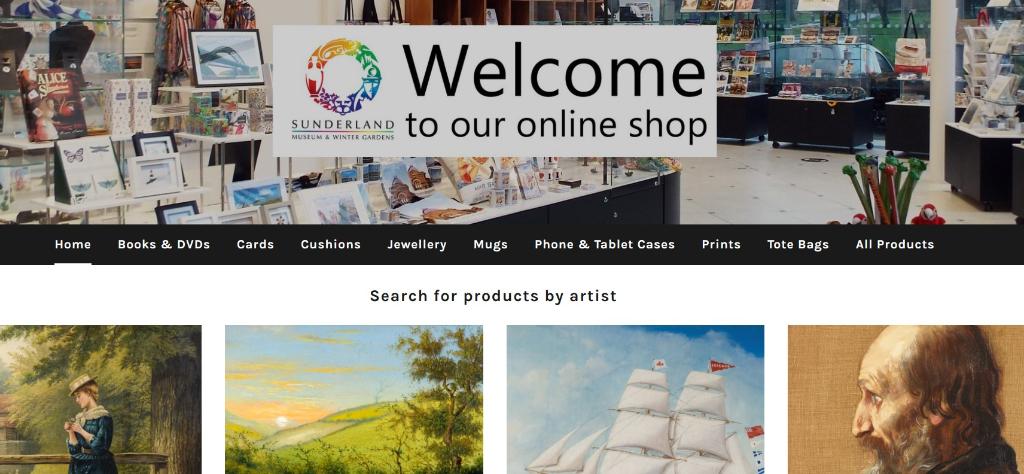 Sunderland Museum and Winter Gardens Online Shop