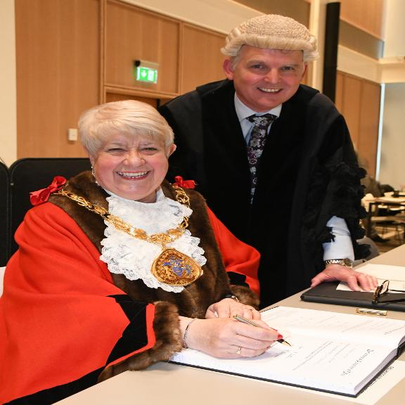 New Mayor Councillor Alison Smith