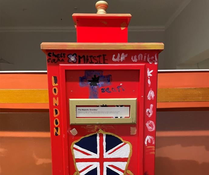 Jubilee post box