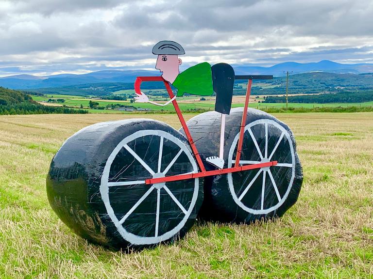 Tour of Britain land art competition