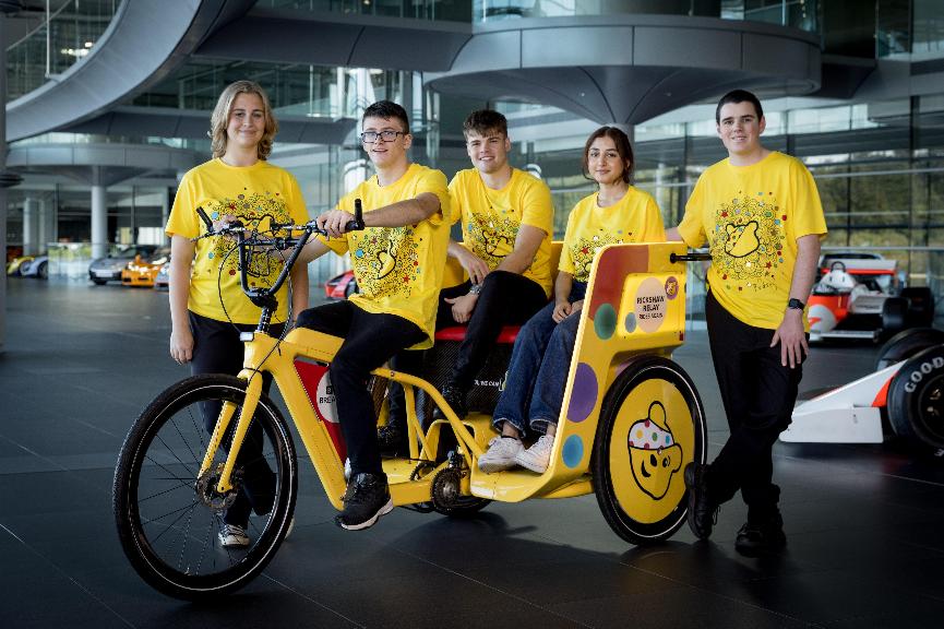 Children in need Rickshaw Challenge