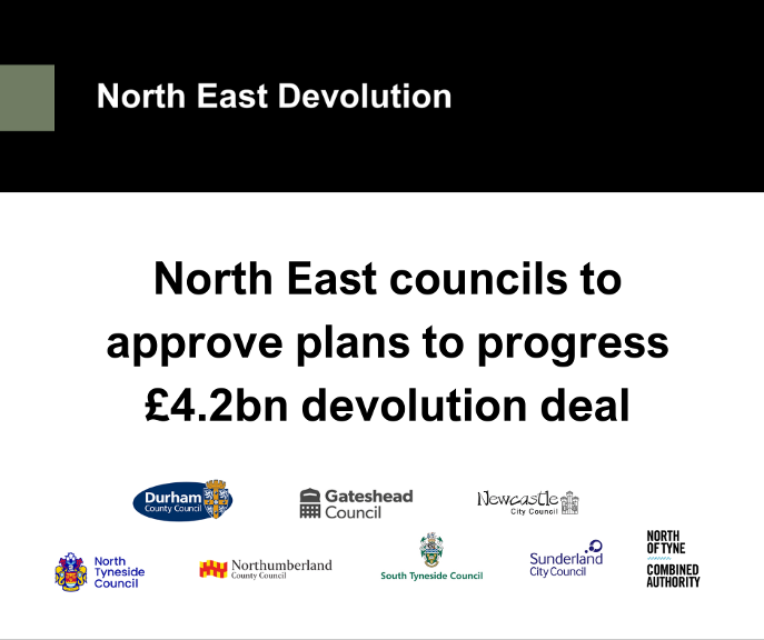 Devo - North East Councils to approve plans